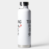 'Teaching Helps Ideas Grow' Teacher Appreciation  Waterfles (Rechts)