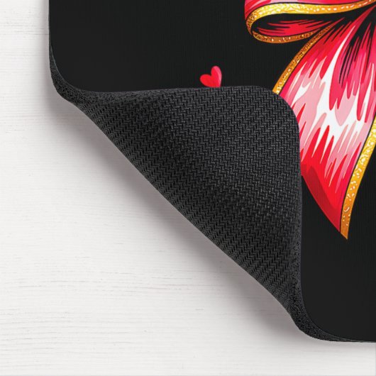 Teaching Is A Work Of Heart Pencil Bow Teacher Val Muismat (Hoek)