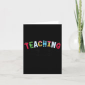 Teaching Is My Ministry Christian Teacher Bible Ve Kaart (Voorkant)