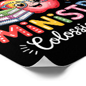 Teaching Is My Ministry Christian Teacher Design  Poster (Hoek)