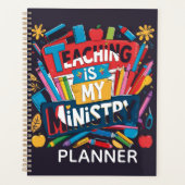 Teaching is My Ministry Planner (Voorkant)