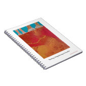 Teaching, loving, learning on Country note book Notitieboek (Rechterzijde)