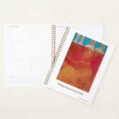 Teaching, loving, learning on Country note book Planner (Display)