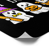 Teaching My Boos Ghost Teacher Halloween Soky Educ Poster (Hoek)