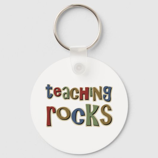 Teaching Rocks Sleutelhanger (Voorkant)