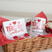 Teaching Sweethearts Teacher Valentine Greeting Kaart
