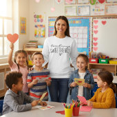 Teaching Sweethearts Valentine’s Day Cozy Teacher Trui