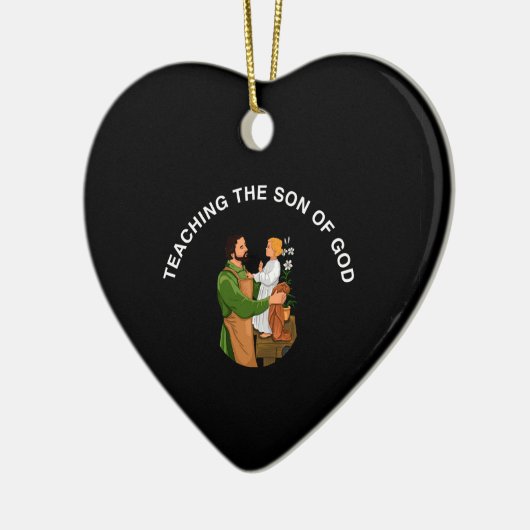 TEACHING THE SON OF GOD KERAMISCH ORNAMENT (Links)