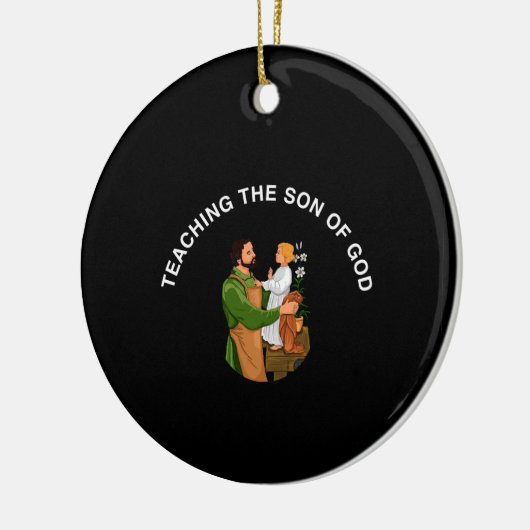 TEACHING THE SON OF GOD KERAMISCH ORNAMENT (Links)