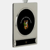 TEACHING THE SON OF GOD VERZILVERD BANNER ORNAMENT (Rechts)