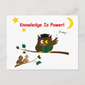 Teaching Wise Owl Briefkaart (Voorkant)