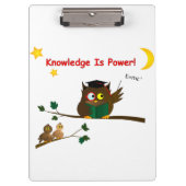 Teaching Wise Owl Klembord (Voorkant)