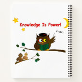 Teaching Wise Owl Notitieboek (Achterkant)