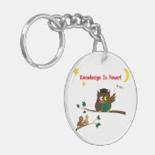 Teaching Wise Owl Sleutelhanger (Voorkant Links)