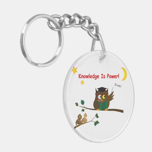 Teaching Wise Owl Sleutelhanger (Voorkant Links)