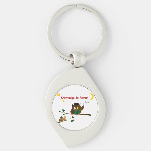Teaching Wise Owl Sleutelhanger (Voorkant)