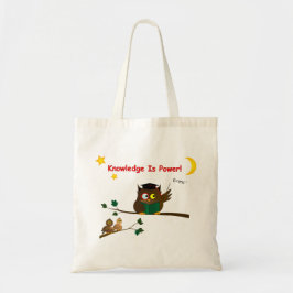Teaching Wise Owl Tote Bag