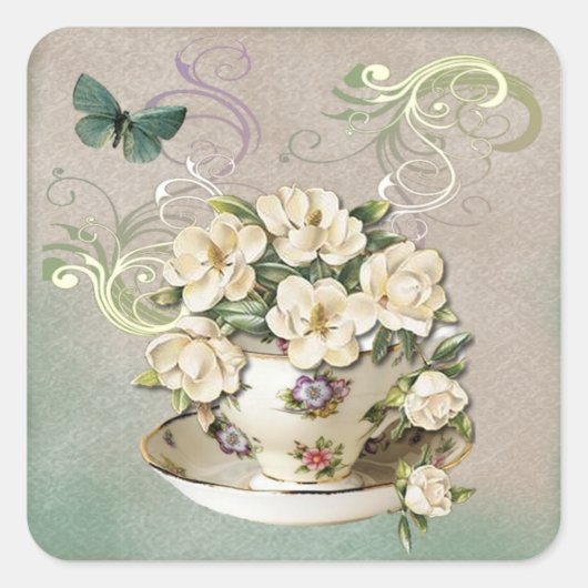 Teacup 2 stickers (Voorkant)