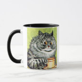 Teacup Cat van Louis Wain Mok (Links)