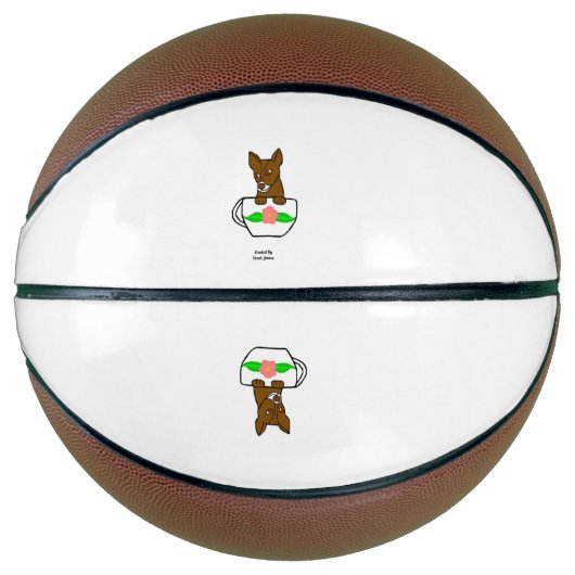 Teacup Chihuahua Basketbal (Voorkant)