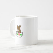 Teacup Chihuahua Coffee Mok (Voorkant links)