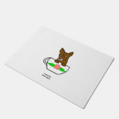 Teacup Chihuahua door Mat (Schuin)