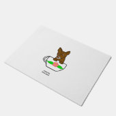Teacup Chihuahua Doormat Deurmat (Schuin)