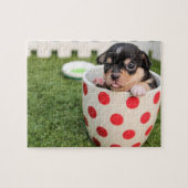 Teacup Chihuahua Puppy Legpuzzel (Horizontaal)