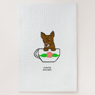Teacup Chihuahua Puzzle 20 x 30 inch Legpuzzel