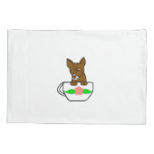 Teacup Chihuahua Standard Kussensloop (Achterkant)