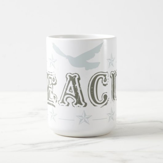 Teacup Cup Design Mok Bird Stars (Center)