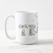  Teacup Cup Design Mok Bird Stars (Links)