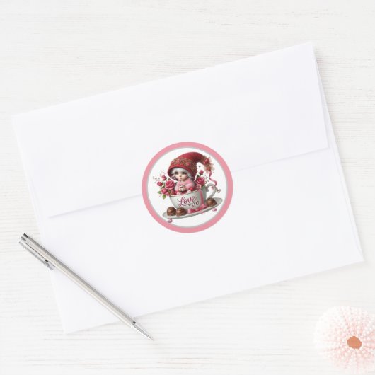 Teacup Cutie Sticker (Envelop)
