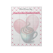 Teacup Cuties_ Bloeddruklog Notitieblok (Linkerzijde)
