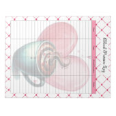 Teacup Cuties_ Bloeddruklog Notitieblok (Voorkant)