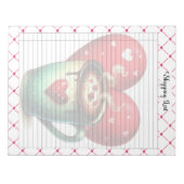 Teacup Cuties _ boodschappenlijst Notitieblok (Voorkant)