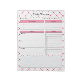 Teacup Cuties _ Dagelijkse Planner Notitieblok