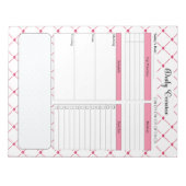 Teacup Cuties _ Dagelijkse Planner Notitieblok (Voorkant)