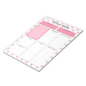 Teacup Cuties _ Medicatie Sjabloon Notitieblok (Schuin)