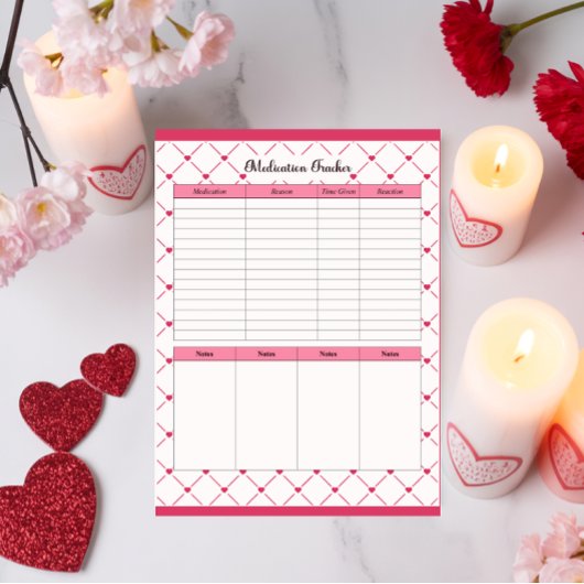 Teacup Cuties_ Medicatie Tracker Notitieblok