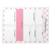 Teacup Cuties _ Pathophysiologie Sjabloon Notitieblok (Voorkant)