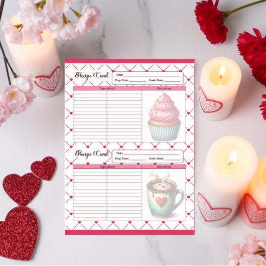 Teacup Cuties_ Recept Kaarten Notitieblok