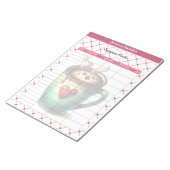 Teacup Cuties _ Symptom Tracker Notitieblok (Schuin)