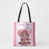 Teacup Cuties Tote Bag (Voorkant)