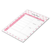 Teacup Cuties_ Wekelijkse Planner Notitieblok (Schuin)
