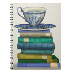 Teacup en Boeken 2 Notitieboek