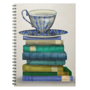 Teacup en Boeken 3 Notitieboek