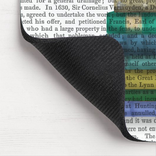 Teacup en Boeken Muismat (Hoek)