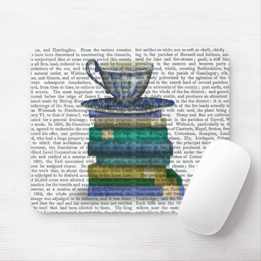 Teacup en Boeken Muismat (Met muis)
