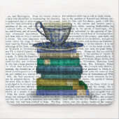Teacup en Boeken Muismat (Voorkant)